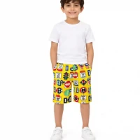 yellow-boys-comfort-shorts-front-view